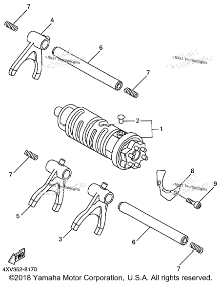 Shift Cam Fork