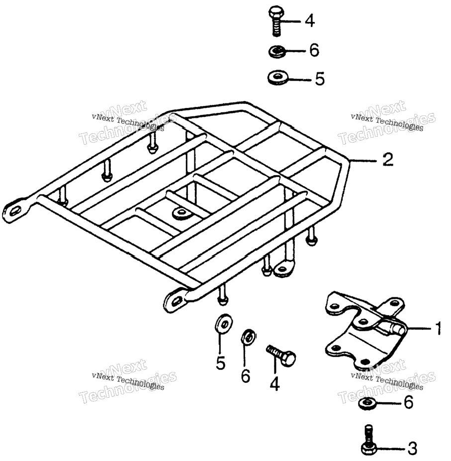 Trailer Hitch + Luggage Carrier