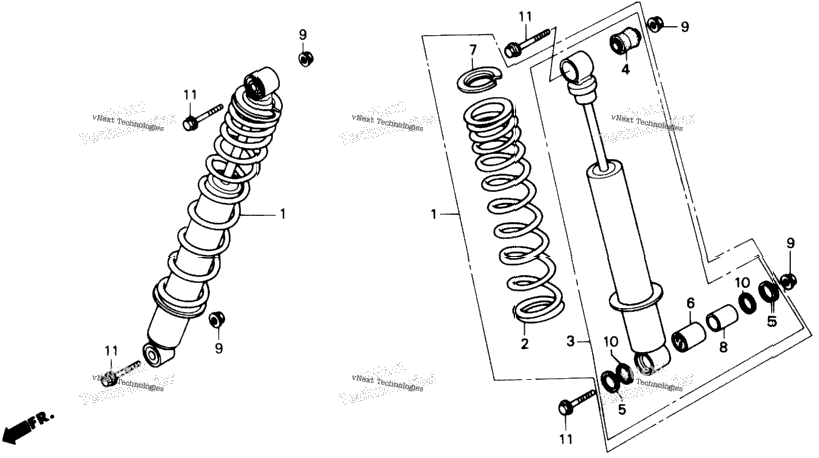 Front Shock Absorber