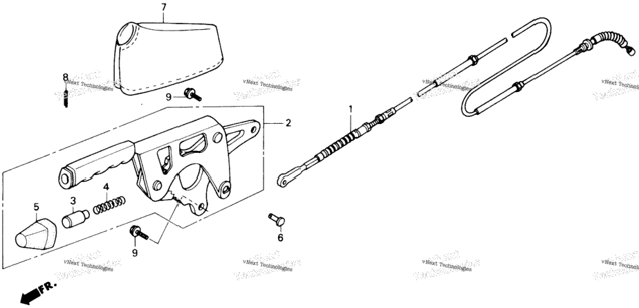Parking Brake Lever