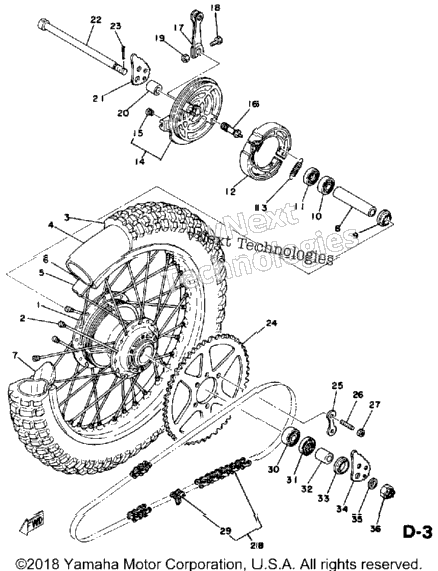 Rear Wheel