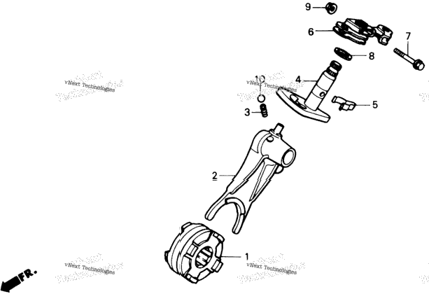 Reduction Shift Fork