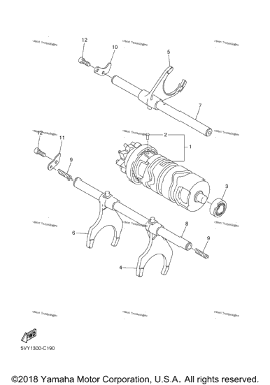 Shift Cam Fork