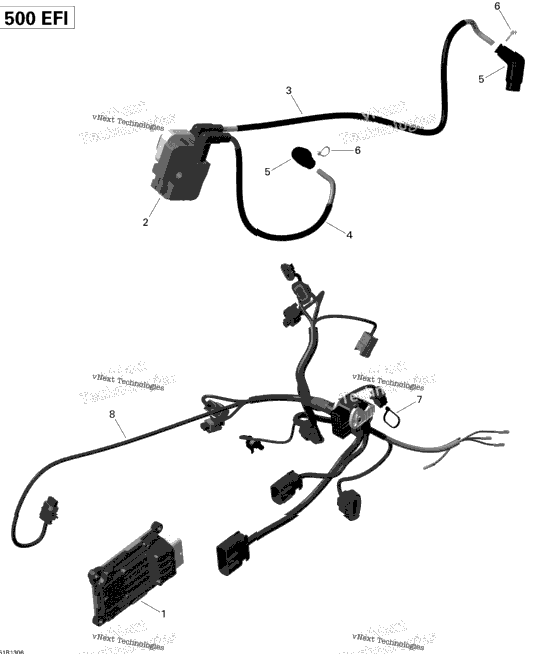 Engine Harness And Electronic Module