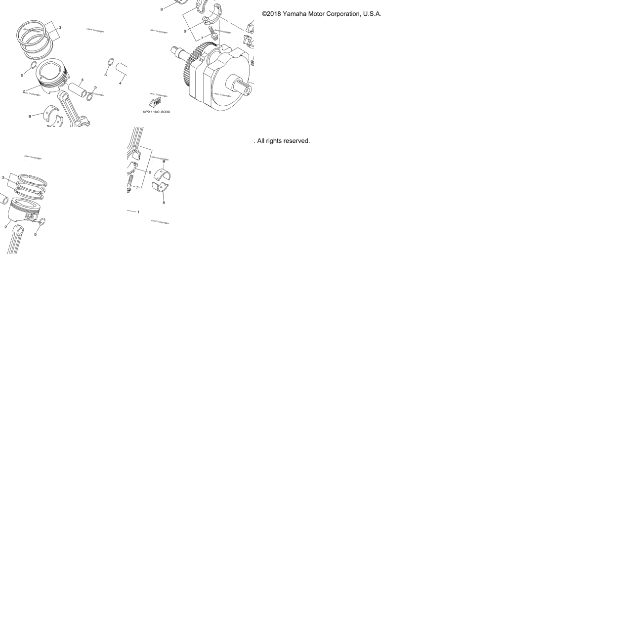 Crankshaft Piston
