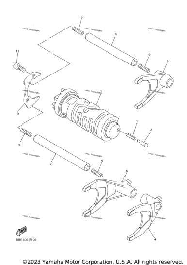 Shift Cam & Fork