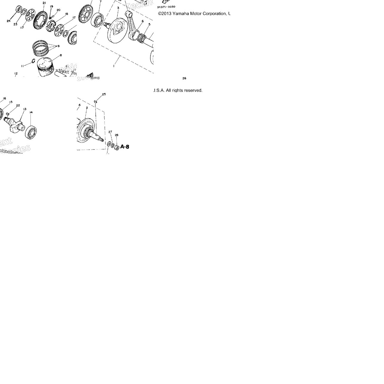 Crankshaft - Piston