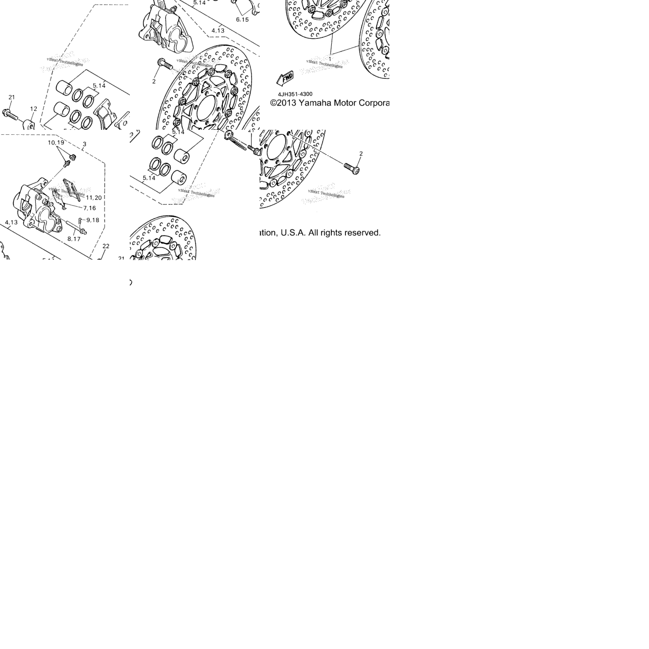 Front Brake Caliper