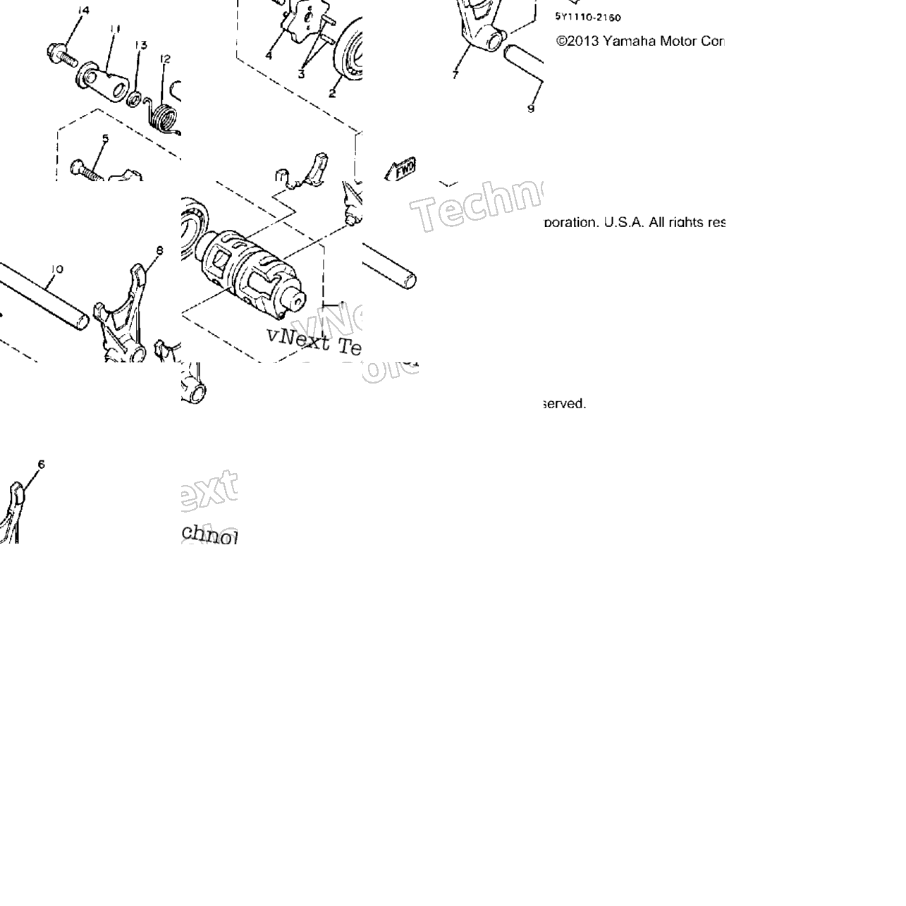 Shift Cam Fork