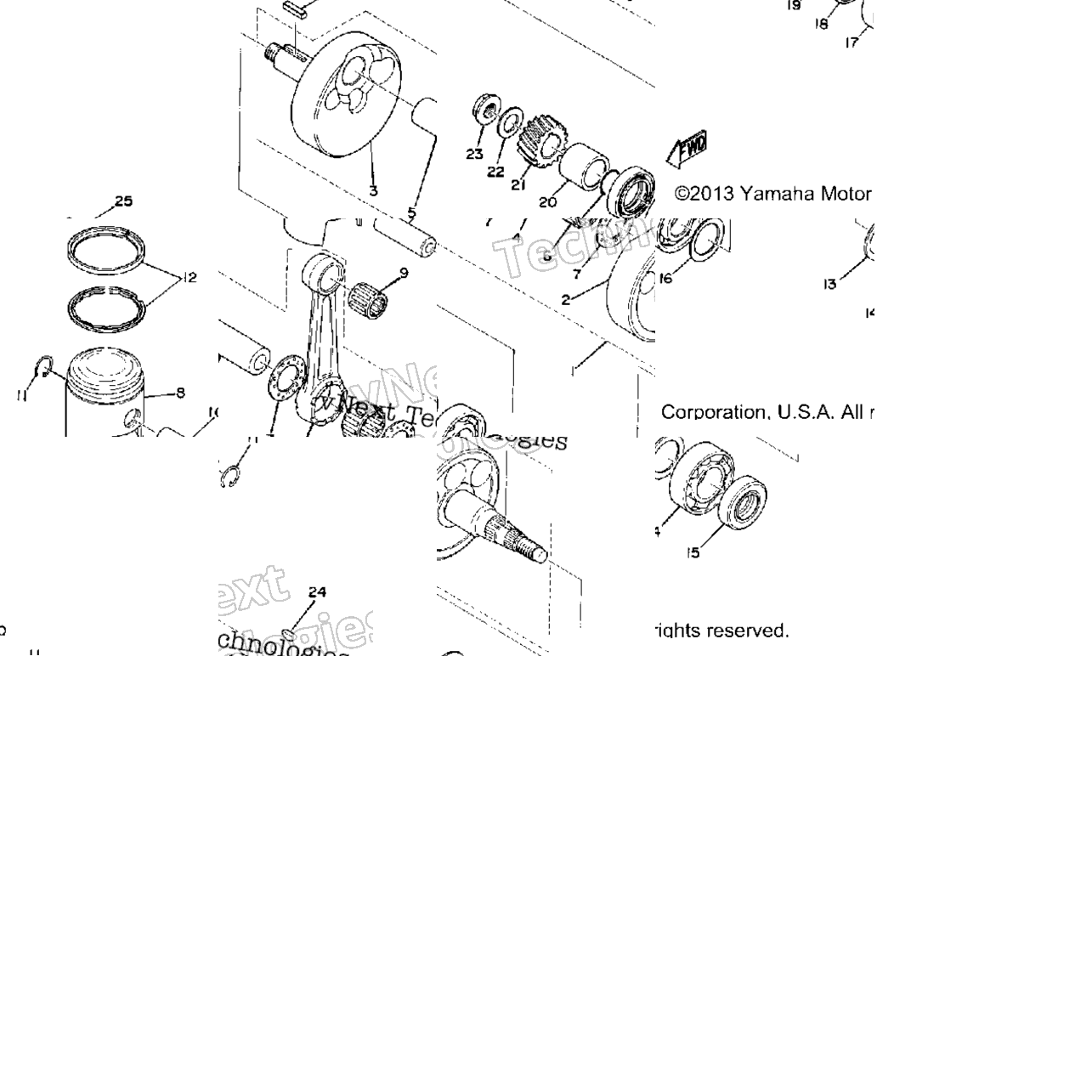Crank - Piston