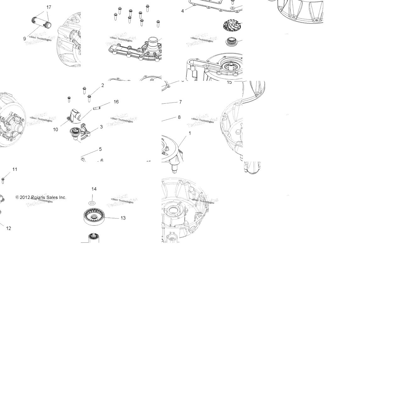 Engine, Cooling System & Water Pump