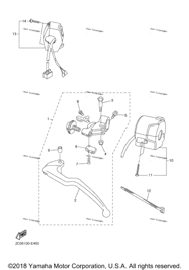 Handle Switch Lever