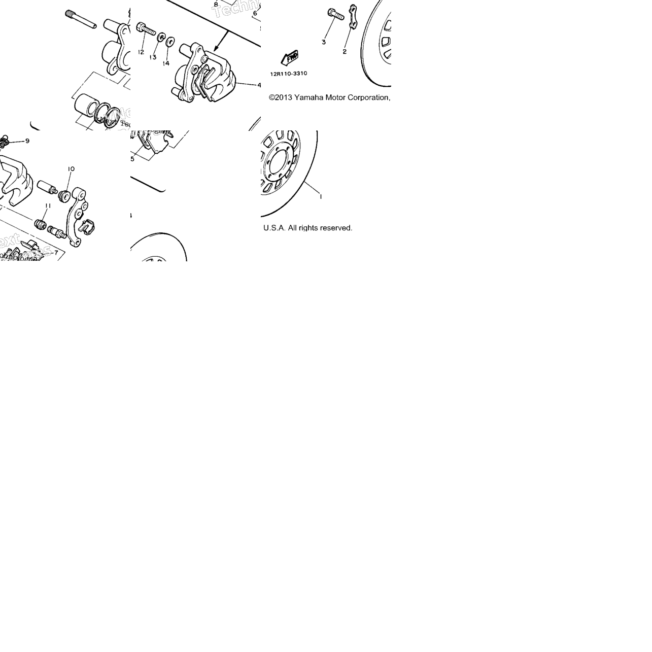 Front Brake Caliper