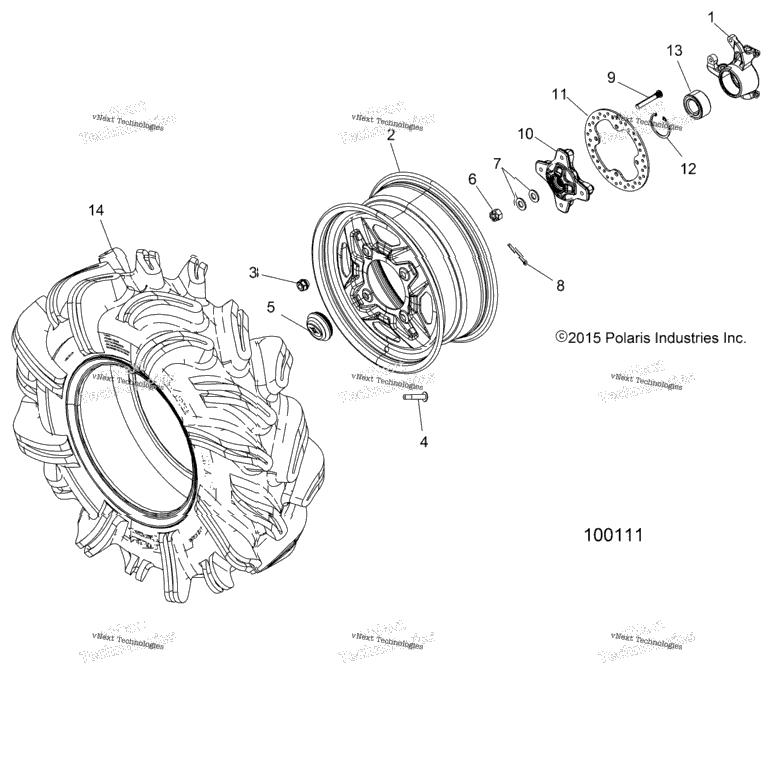 Wheels, Front & Hub