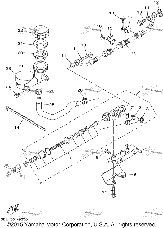 Rear Master Cylinder
