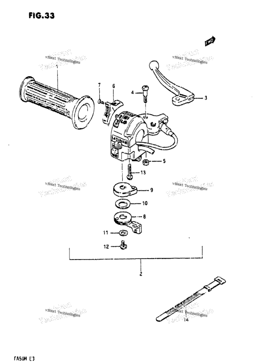 Left Handle Switch