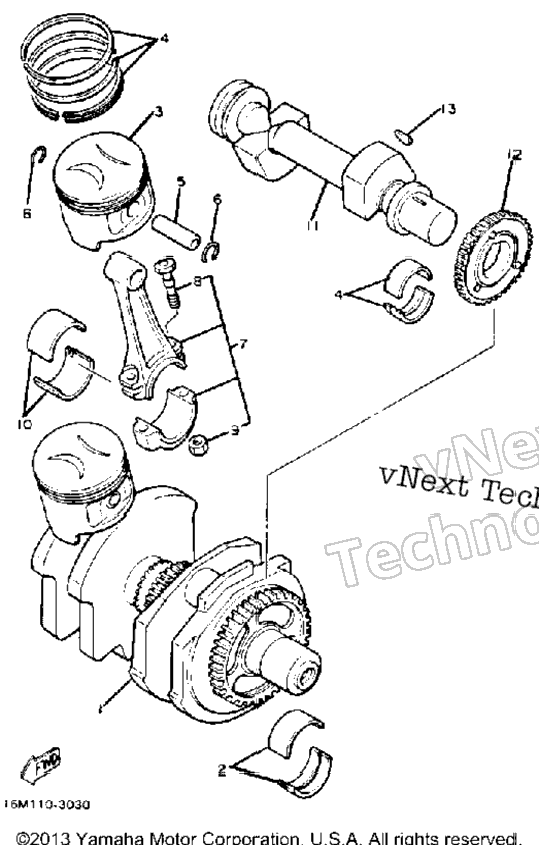 Crankshaft Piston