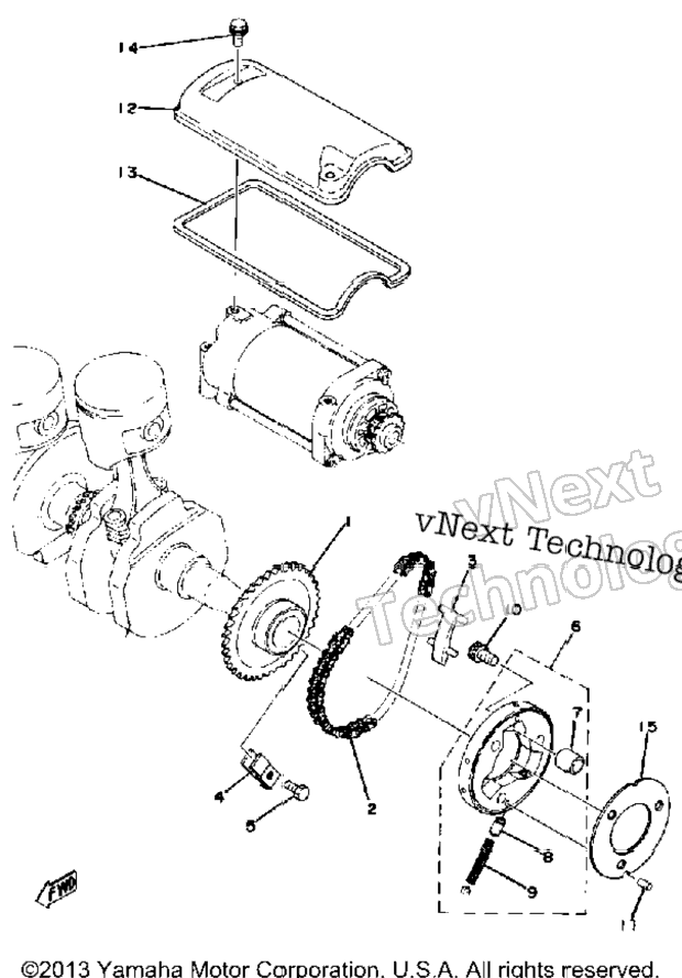 Starting Motor Unit