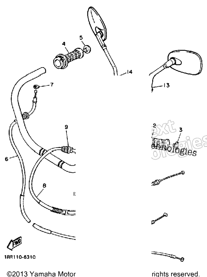 Handlebar Cable