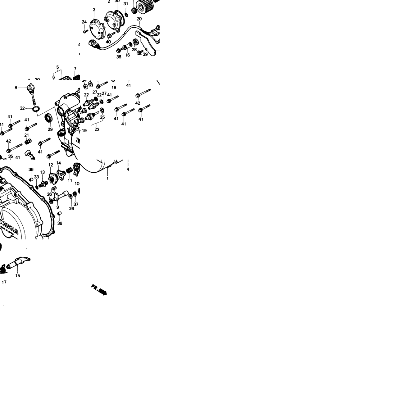 RIGHT CRANKCASE COVER