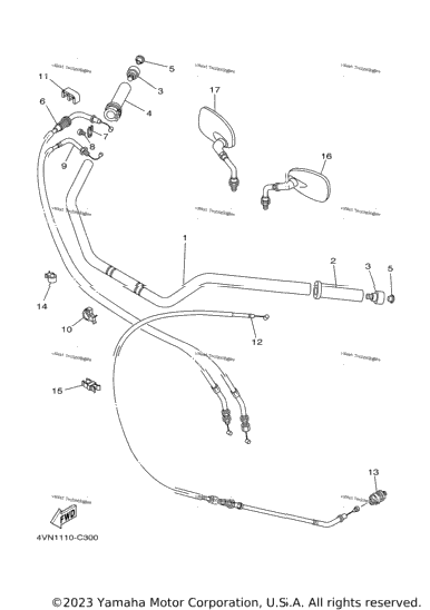Steering Handle Cable