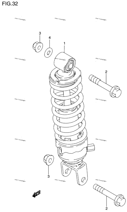 Rear Shock Absorber