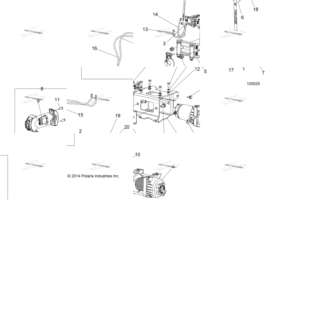 Chassis, Winch A16sec57cl