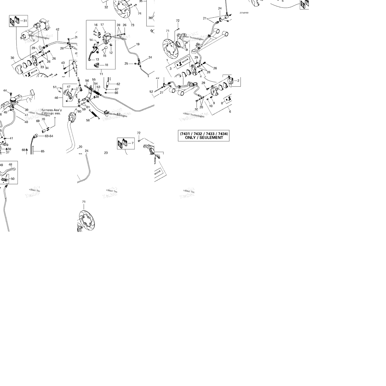 Hydraulic Brake (7431 7432