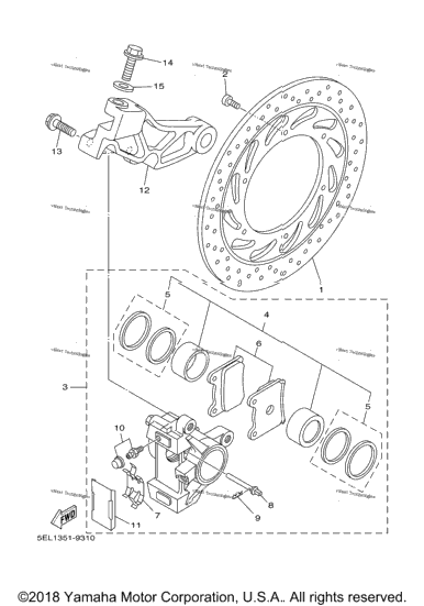 Rear Brake Caliper