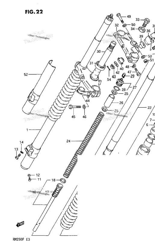 Front Fork (Model E)