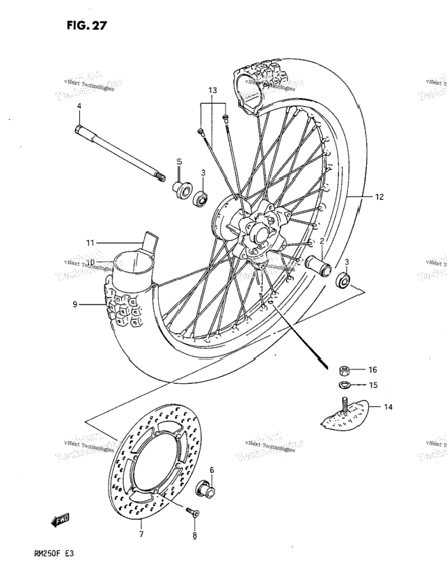 Front Wheel (Model F)