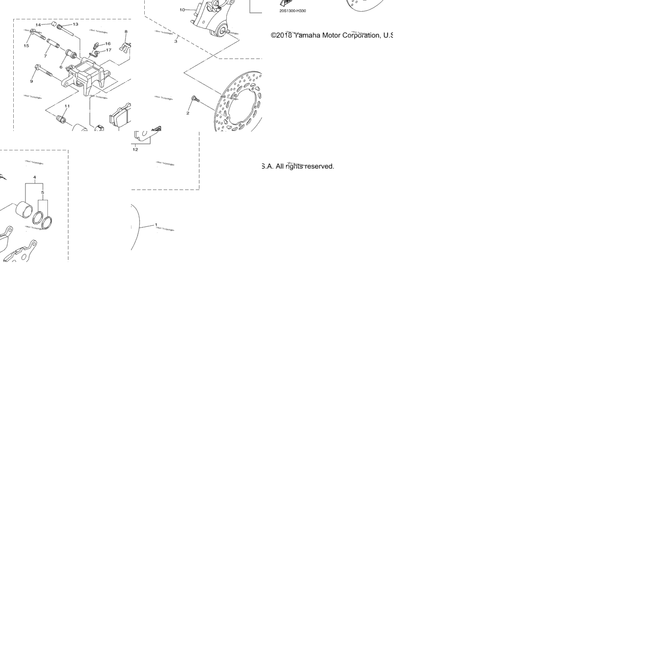 Rear Brake Caliper
