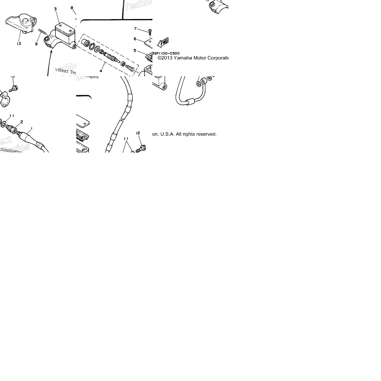 Front Master Cylinder