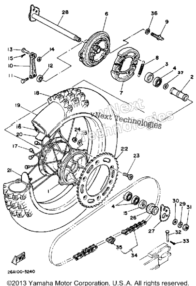 Rear Wheel