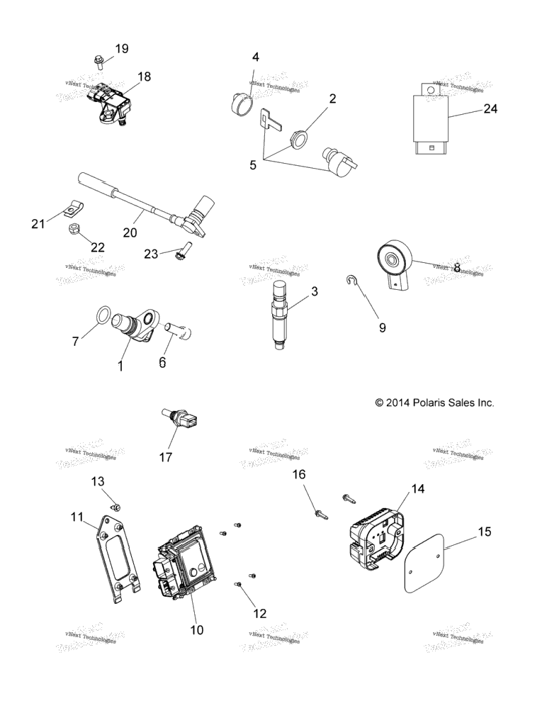 Electrical, Switches, Sensors & Ecm