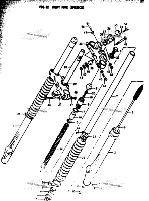 Front Fork (Rm250c2)