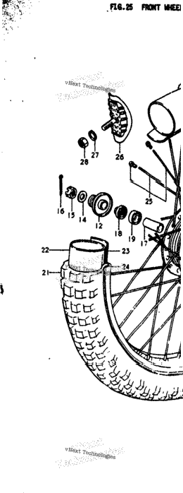 Front Wheel (Rm250a