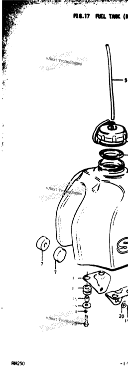 Fuel Tank (Rm250c2)