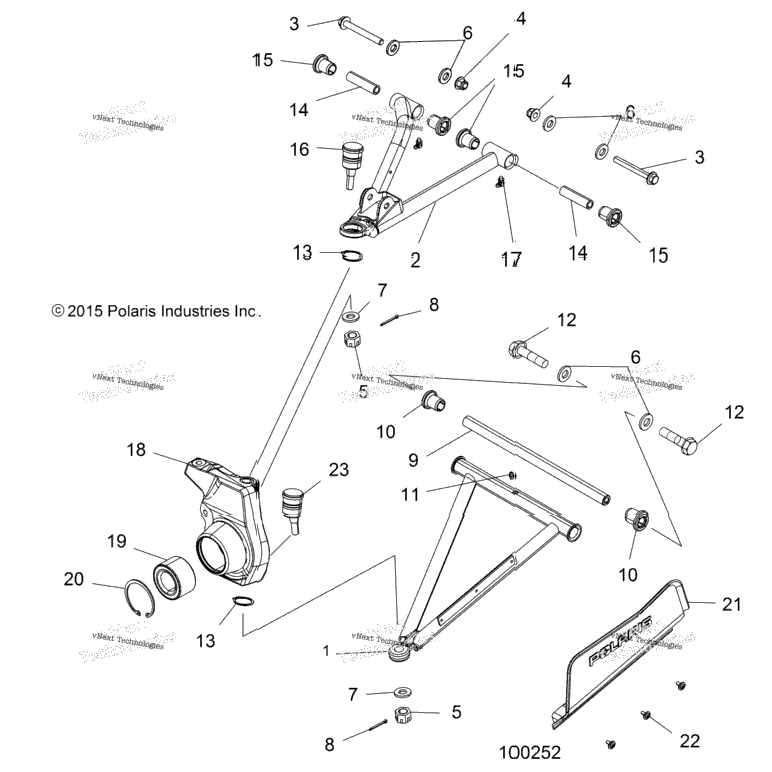Suspension, Front