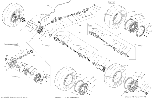 Drive System, Rear