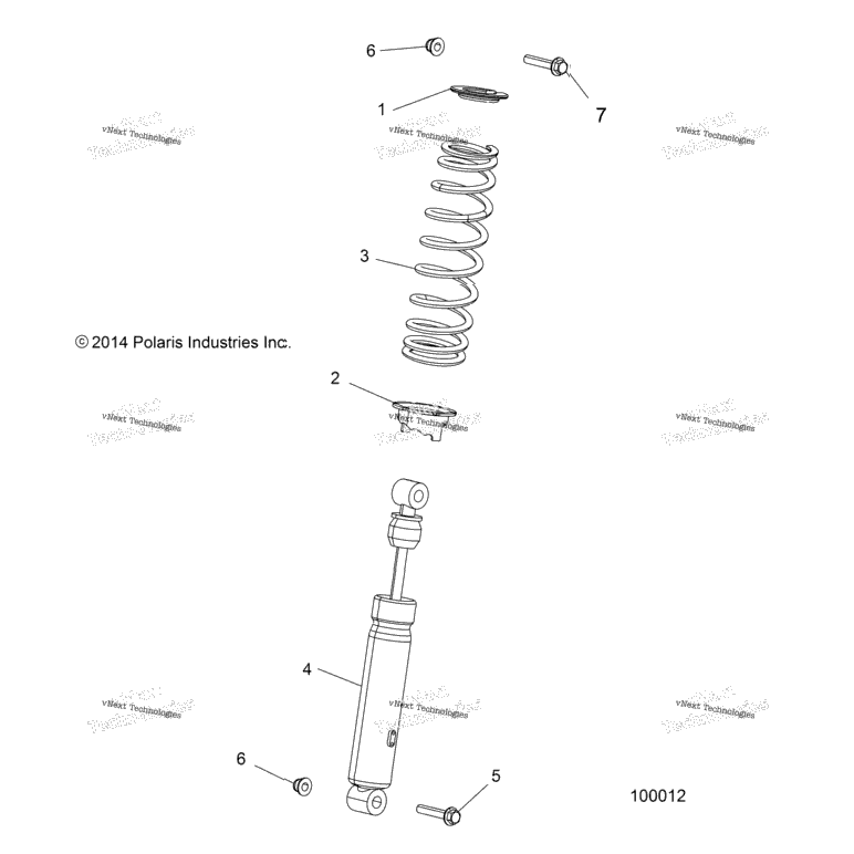 Suspension, Front Shock /Ar