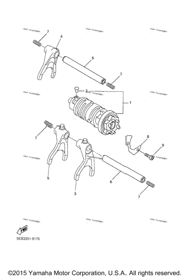 Shift Cam Fork