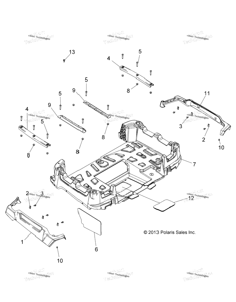 Body, Rear Box