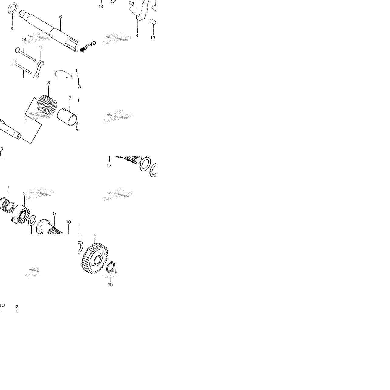 Kick Starter Spindle
