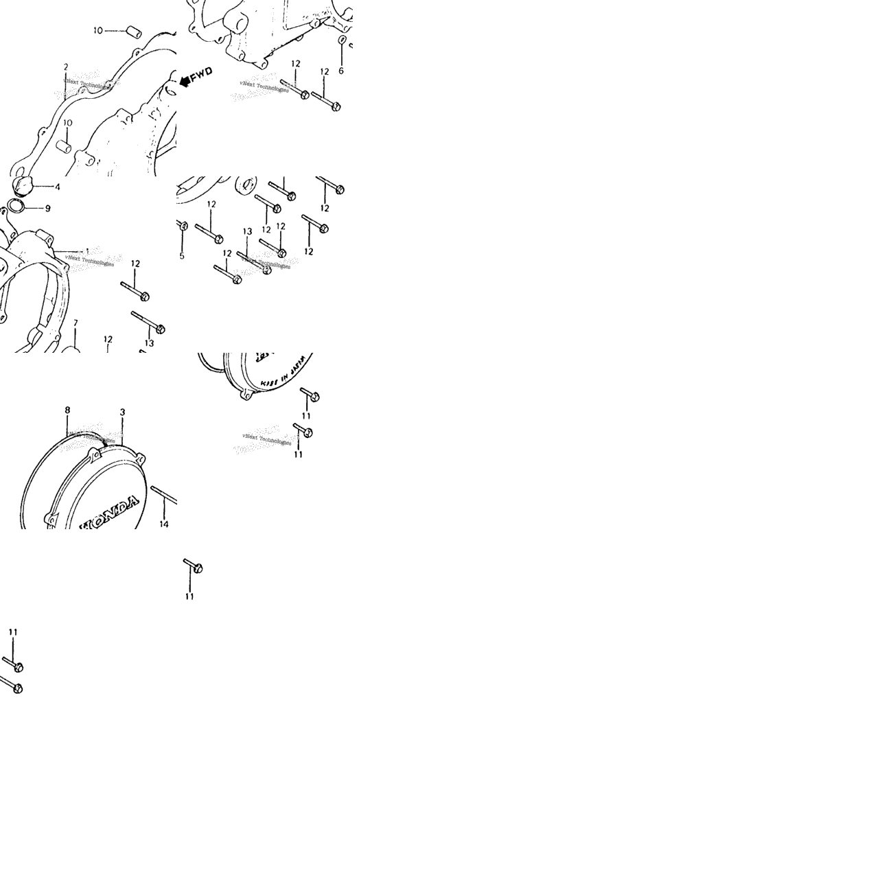Left Crankcase Cover