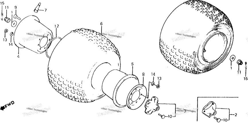 Rear Wheel 81-82