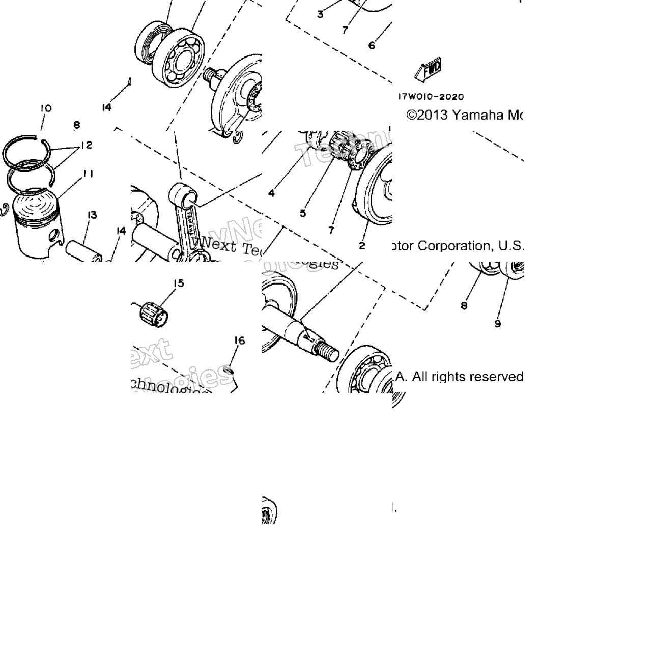 Crankshaft - Piston