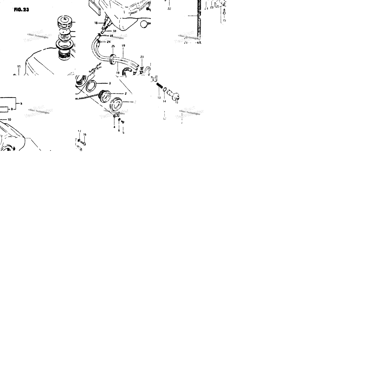 Fuel Tank (Model X : -F.No.3101002)
