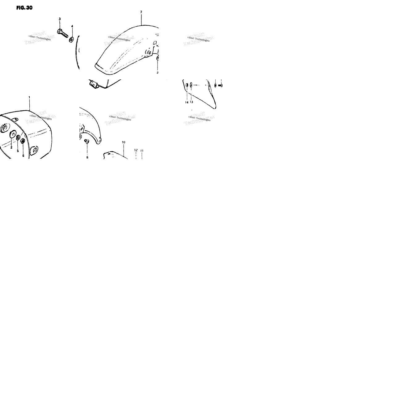 Headlamp Housing - Front Fender