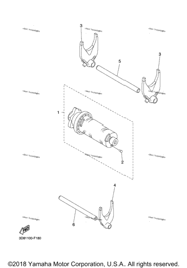 Shift Cam Fork